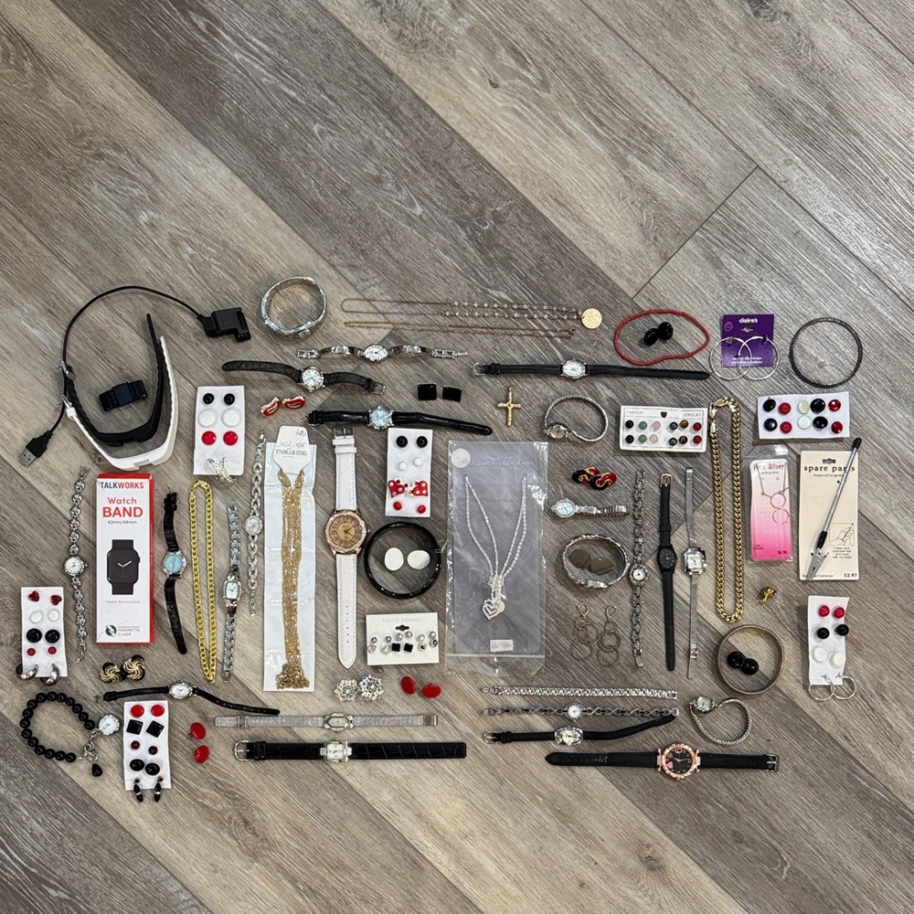 Lot#14 Vintage and New 67 Piece Jewelry Lot Mixed Brands